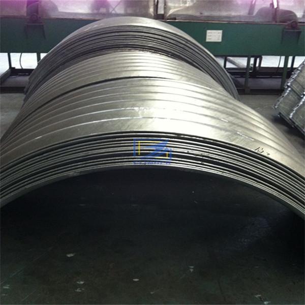 hot galvanzied corrugated steel  pipe 